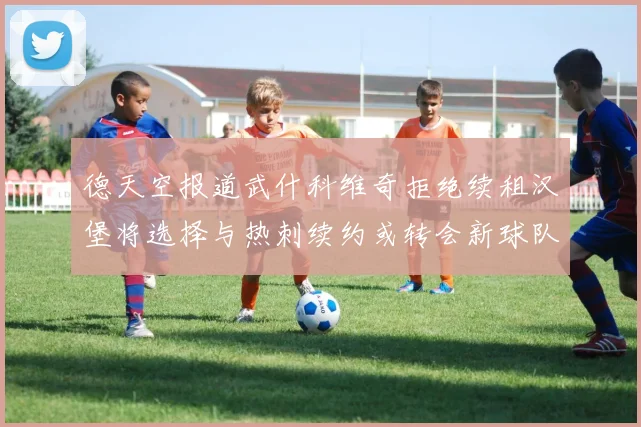 德天空报道武什科维奇拒绝续租汉堡将选择与热刺续约或转会新球队